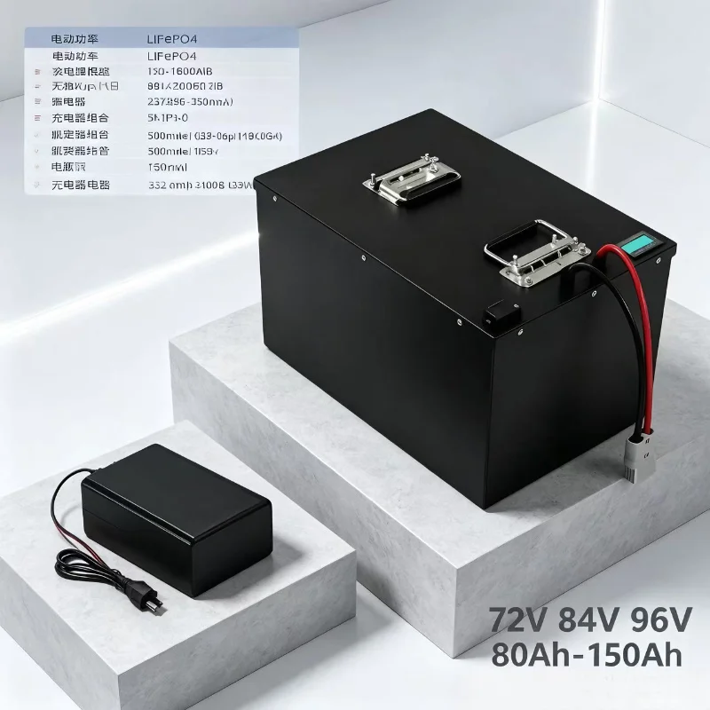 Pacco batterie LiFePO4 con BMS - Lifepo4 72V 100Ah Battery Pack Ev recensione e prezzo
